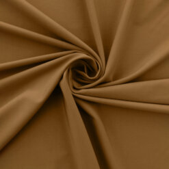 4.25 Yard Piece SALE 72" Medium Weight Ribbed Matte Spandex Caramel XS1148