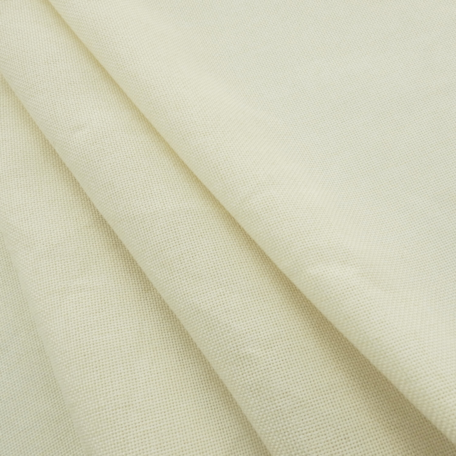 5.5 Yard Piece SALE Open Weave Faux Linen Fabric XS1155 Ivory - Image 4