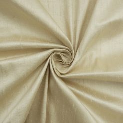 SALE 100% Silk Dupioni Fabric Champagne, by the yard