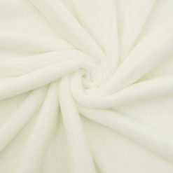 Luxury Minky Rabbit Faux Fur Fabric Ivory by the yard