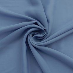 SALE Luxe Georgette Fabric 7030 Periwinkle, by the yard